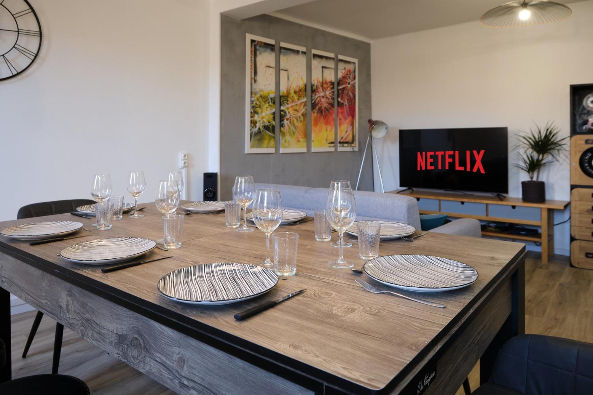 Magnifique*T4*Centre Ville*Wifi*Billard*Netflix* Лиму Екстериор снимка